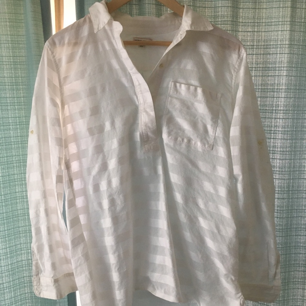 Gap Maternity white blouse
